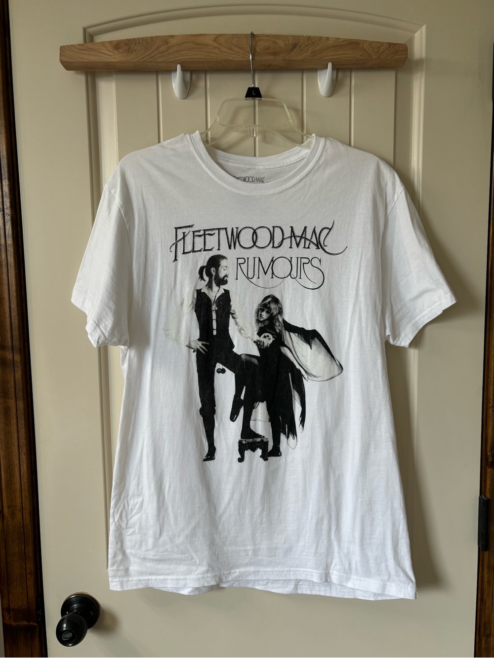 NWOT Fleetwood Mac "Rumours" Graphic Tee - White/Black